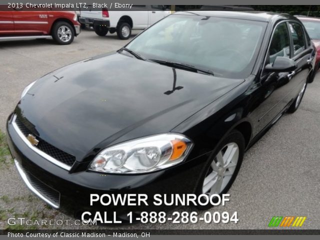 2013 Chevrolet Impala LTZ in Black