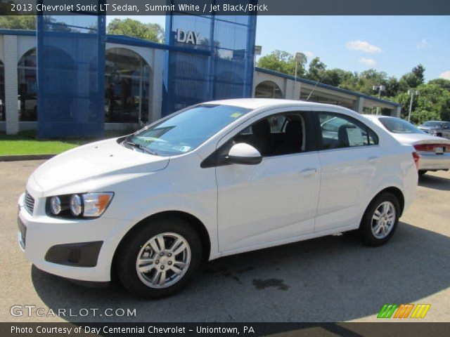 2013 Chevrolet Sonic LT Sedan in Summit White