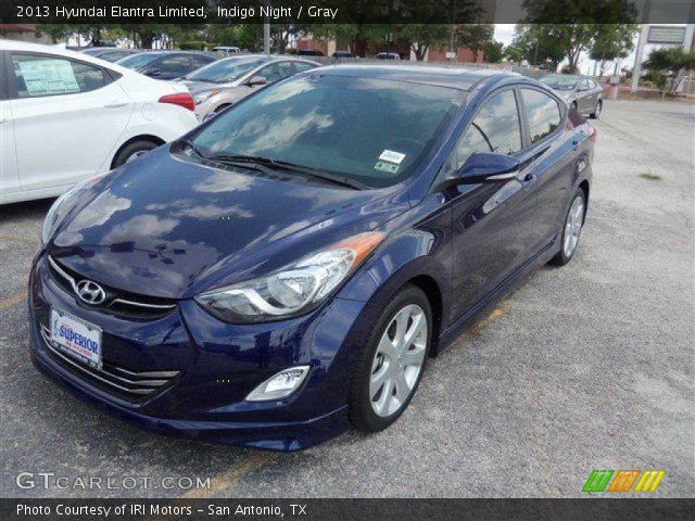 2013 Hyundai Elantra Limited in Indigo Night