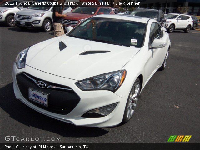 2013 Hyundai Genesis Coupe 3.8 Track in White Satin Pearl