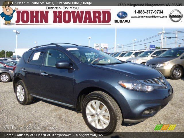 2011 Nissan Murano SV AWD in Graphite Blue