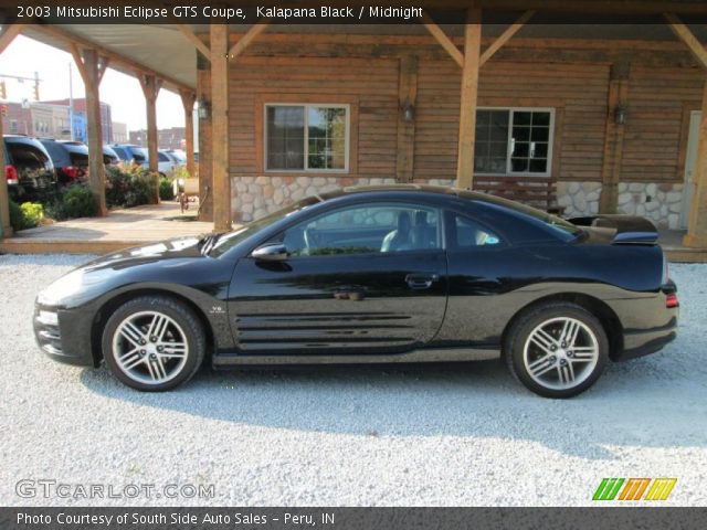 2003 Mitsubishi Eclipse GTS Coupe in Kalapana Black