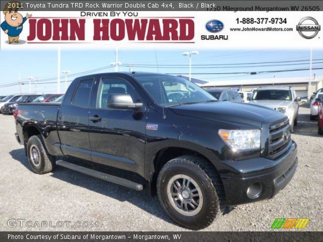 2011 Toyota Tundra TRD Rock Warrior Double Cab 4x4 in Black