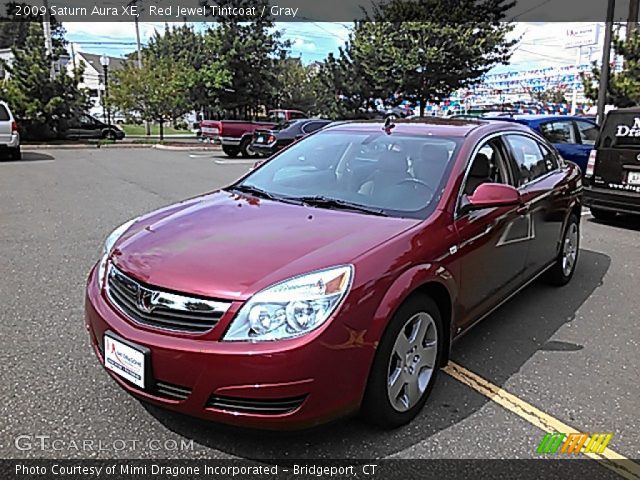 2009 Saturn Aura XE in Red Jewel Tintcoat