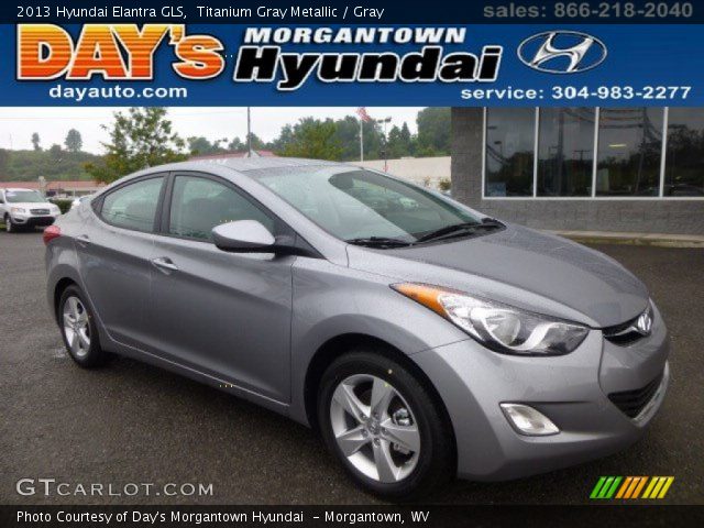 2013 Hyundai Elantra GLS in Titanium Gray Metallic