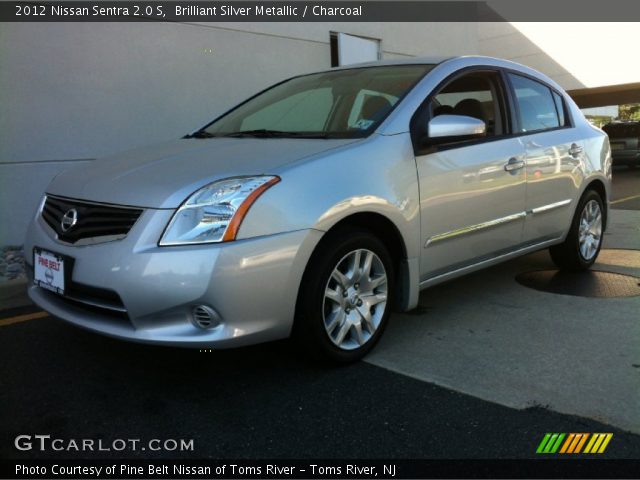 2012 Nissan Sentra 2.0 S in Brilliant Silver Metallic