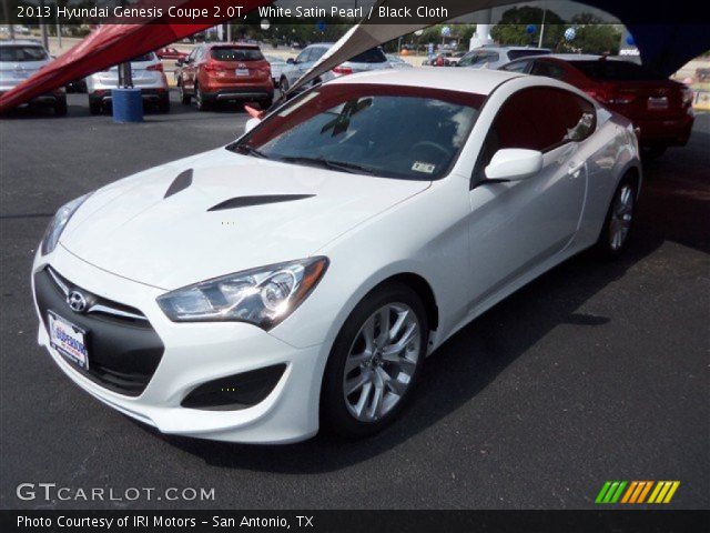 2013 Hyundai Genesis Coupe 2.0T in White Satin Pearl