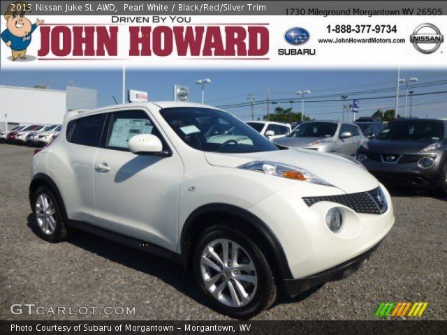 2013 Nissan Juke SL AWD in Pearl White