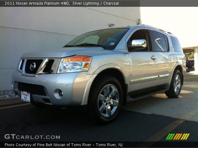 2011 Nissan Armada Platinum 4WD in Silver Lightning
