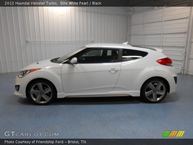 2013 Hyundai Veloster Turbo in Elite White Pearl