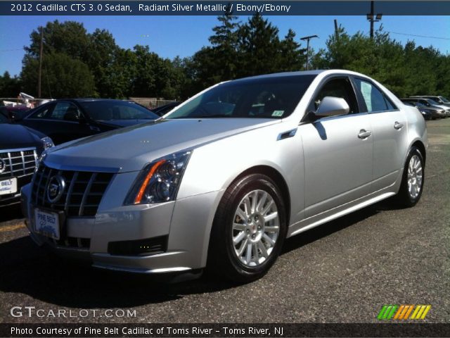 2012 Cadillac CTS 3.0 Sedan in Radiant Silver Metallic