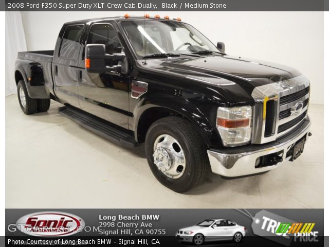 2008 Ford F350 Super Duty XLT Crew Cab Dually in Black