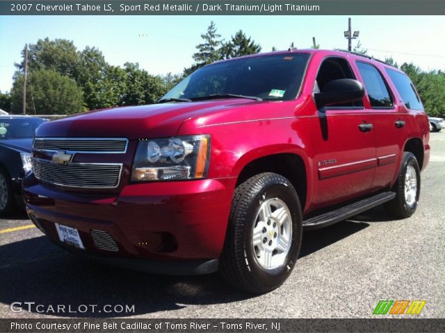 2007 Chevrolet Tahoe LS in Sport Red Metallic