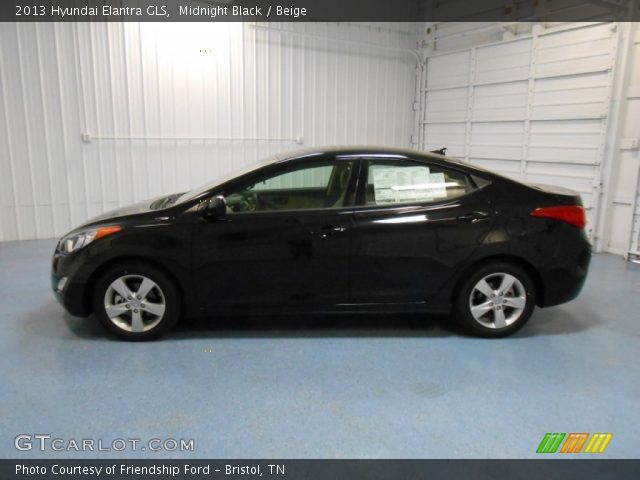 2013 Hyundai Elantra GLS in Midnight Black