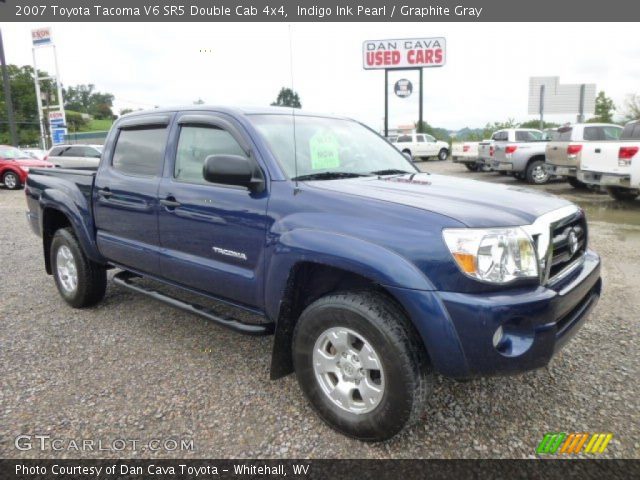 2007 Toyota Tacoma V6 SR5 Double Cab 4x4 in Indigo Ink Pearl