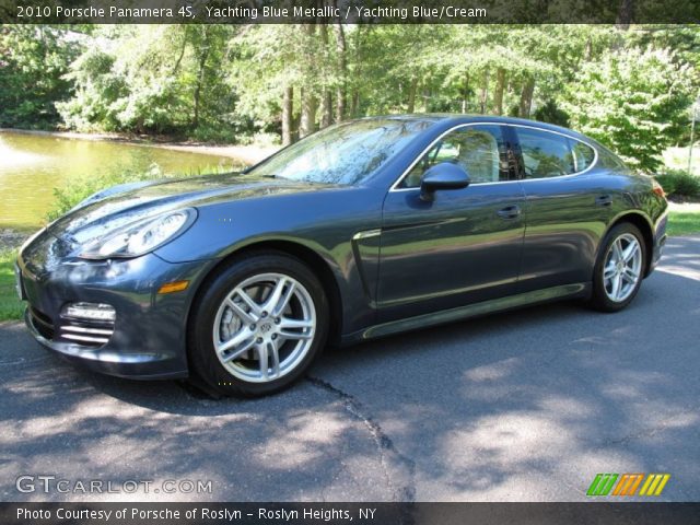 2010 Porsche Panamera 4S in Yachting Blue Metallic