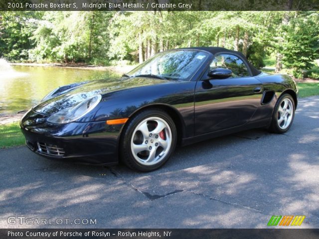 2001 Porsche Boxster S in Midnight Blue Metallic