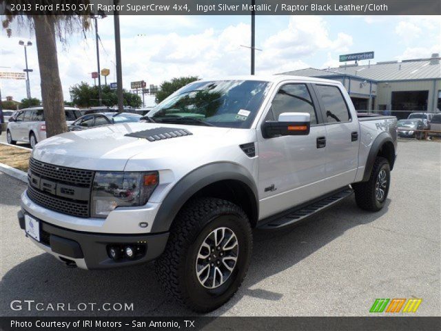 2013 Ford F150 SVT Raptor SuperCrew 4x4 in Ingot Silver Metallic