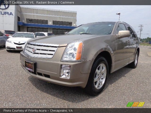 2007 Cadillac SRX V6 in Radiant Bronze