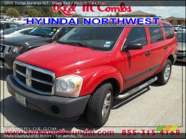 2005 Dodge Durango SXT in Flame Red
