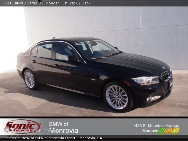 2011 BMW 3 Series 335d Sedan in Jet Black