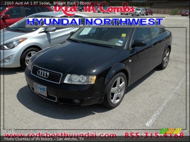 2003 Audi A4 1.8T Sedan in Brilliant Black