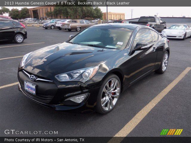 2013 Hyundai Genesis Coupe 3.8 Track in Becketts Black