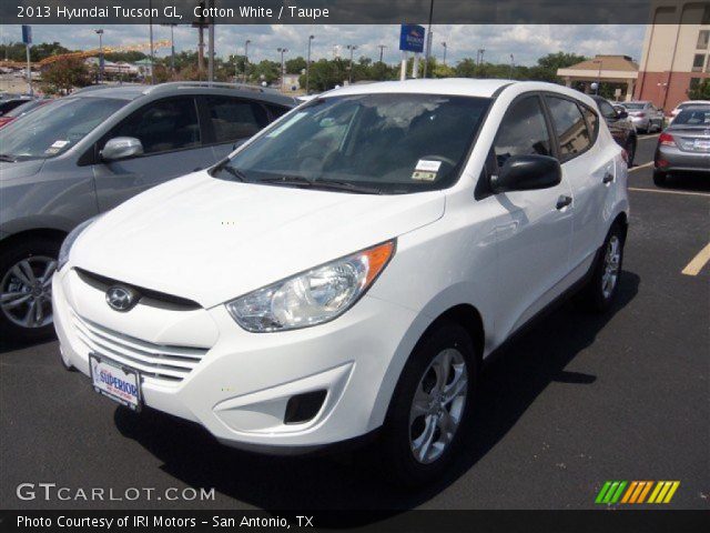 2013 Hyundai Tucson GL in Cotton White