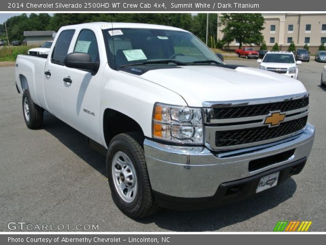 2014 Chevrolet Silverado 2500HD WT Crew Cab 4x4 in Summit White