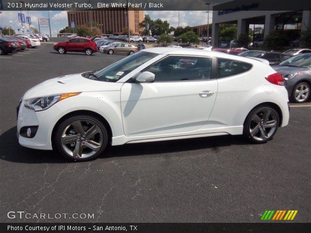 2013 Hyundai Veloster Turbo in Elite White Pearl