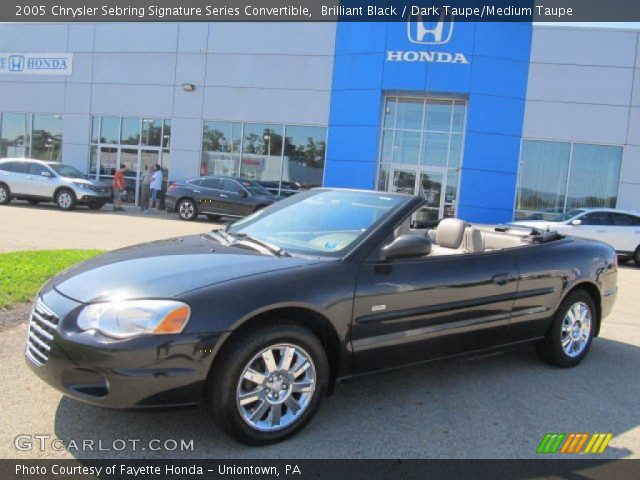 2005 Chrysler Sebring Signature Series Convertible in Brilliant Black