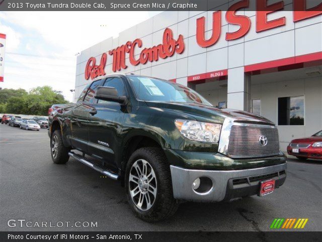 2013 Toyota Tundra Double Cab in Spruce Green Mica