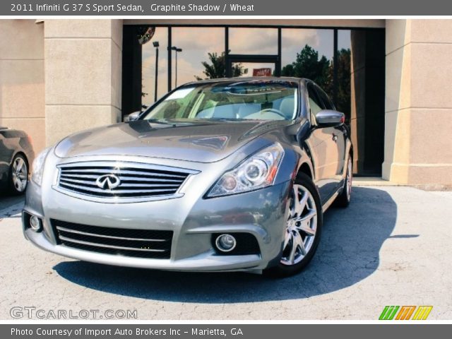 2011 Infiniti G 37 S Sport Sedan in Graphite Shadow