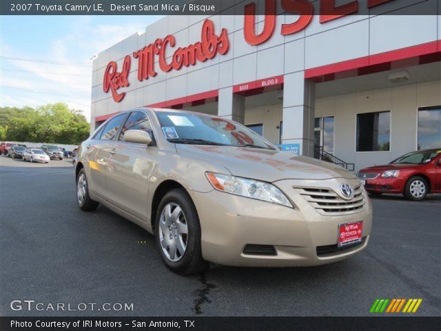 2007 Toyota Camry LE in Desert Sand Mica
