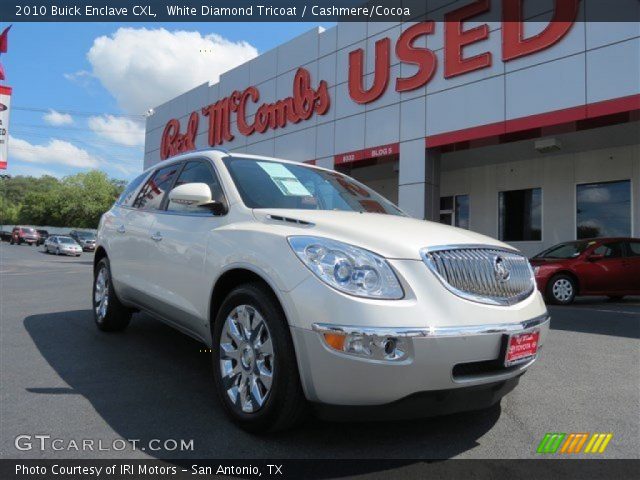 2010 Buick Enclave CXL in White Diamond Tricoat