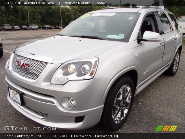 2012 GMC Acadia Denali AWD in Quicksilver Metallic
