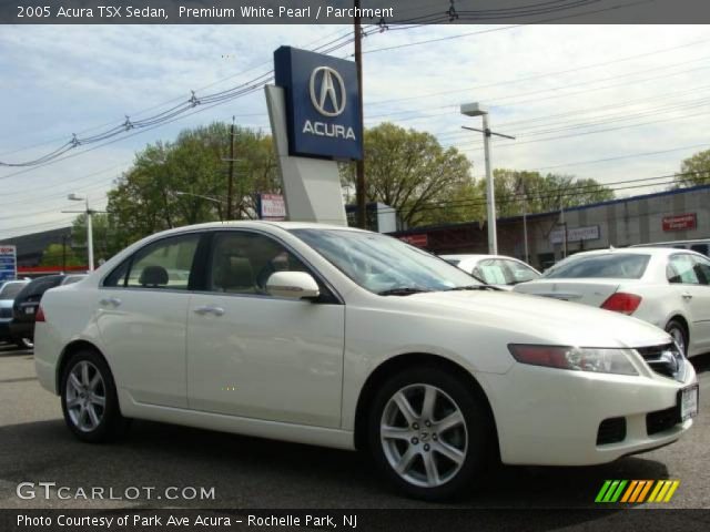 2005 Acura TSX Sedan in Premium White Pearl