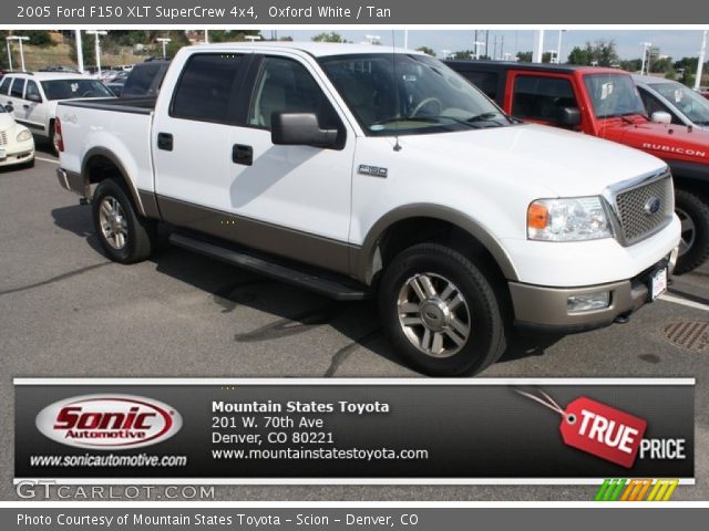2005 Ford F150 XLT SuperCrew 4x4 in Oxford White