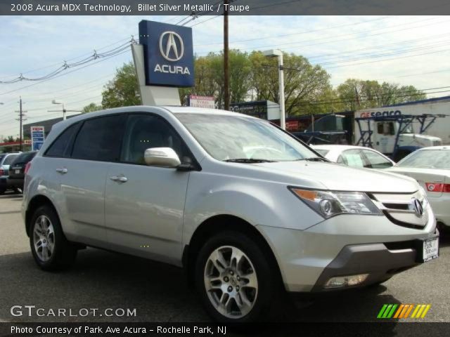 2008 Acura MDX Technology in Billet Silver Metallic