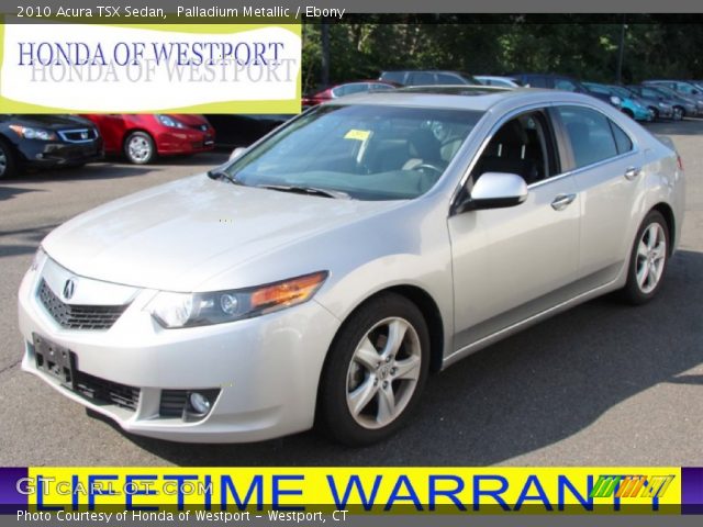 2010 Acura TSX Sedan in Palladium Metallic