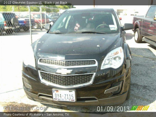 2012 Chevrolet Equinox LS in Black