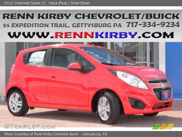 2013 Chevrolet Spark LT in Salsa (Red)