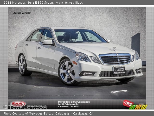 2011 Mercedes-Benz E 350 Sedan in Arctic White