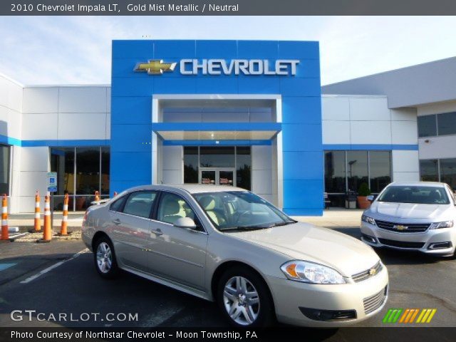 2010 Chevrolet Impala LT in Gold Mist Metallic