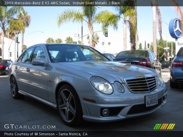 2009 Mercedes-Benz E 63 AMG Sedan in Iridium Silver Metallic