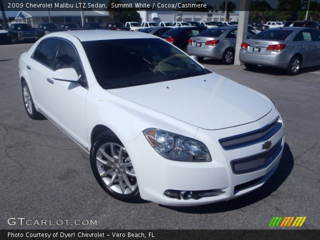 2009 Chevrolet Malibu LTZ Sedan in Summit White