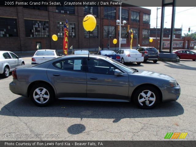 2005 Pontiac Grand Prix Sedan in Graystone Metallic