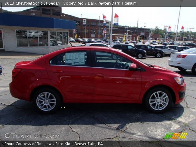 2013 Chevrolet Sonic LT Sedan in Victory Red