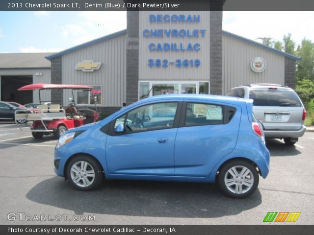 2013 Chevrolet Spark LT in Denim (Blue)
