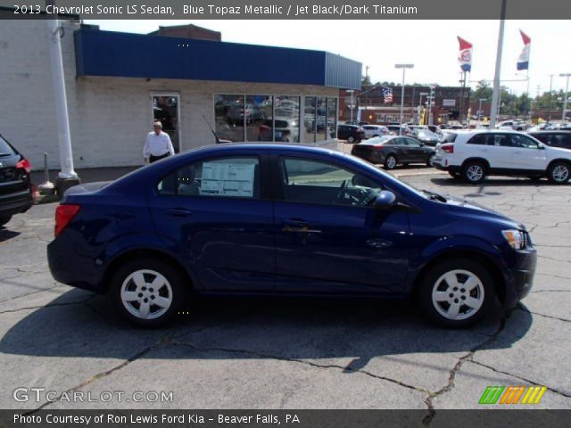 2013 Chevrolet Sonic LS Sedan in Blue Topaz Metallic